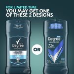 Degree Men Advanced Protection Antiperspirant Deodorant Cool Rush 4 count 72-Hour Sweat and Odor Protection Antiperspirant For Men With MotionSense Technology 2.7 oz - Image 3